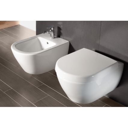 Villeroy & Boch 540000R1 - Závesný bidet SUBWAY 2.0 37x56,5 cm keramika/biela