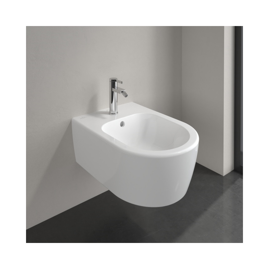 Villeroy & Boch 54050001 - Závesný bidet AVENTO keramika/biela