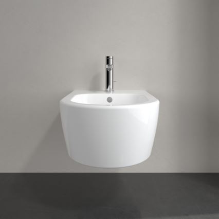 Villeroy & Boch 54050001 - Závesný bidet AVENTO keramika/biela