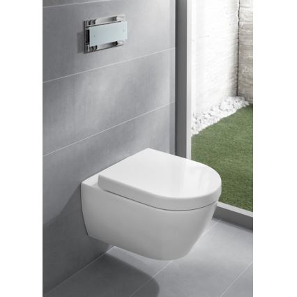 Villeroy & Boch 56001001 - Závesné WC SUBWAY 2.0 keramika/biela