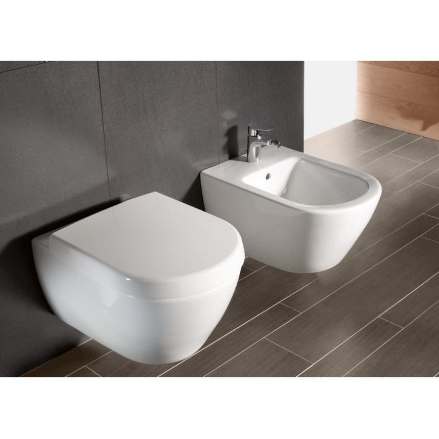 Villeroy & Boch 56001001 - Závesné WC SUBWAY 2.0 keramika/biela