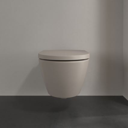 Villeroy & Boch 5614R0AM - Závesné WC SUBWAY 2.0 keramika/béžová