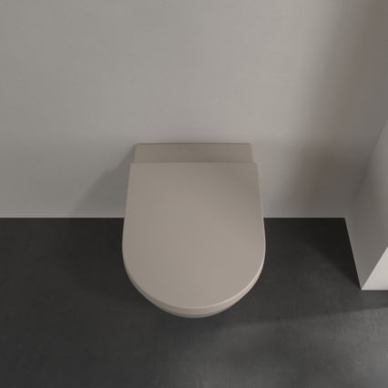 Villeroy & Boch 5614R0AM - Závesné WC SUBWAY 2.0 keramika/béžová