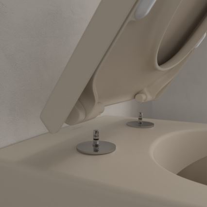 Villeroy & Boch 5614R0AM - Závesné WC SUBWAY 2.0 keramika/béžová