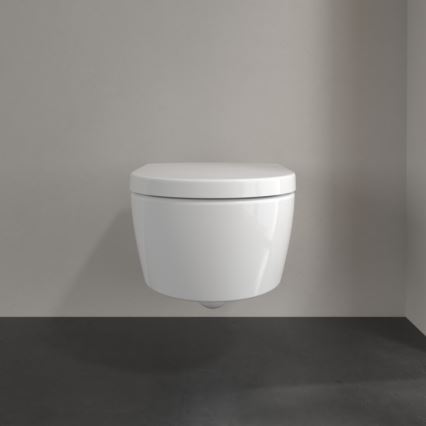 Villeroy & Boch 5656HRR1 - Závesné WC so sedátkom SoftClose AVENTO keramika/biela
