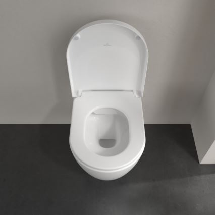 Villeroy & Boch 5656HRR1 - Závesné WC so sedátkom SoftClose AVENTO keramika/biela