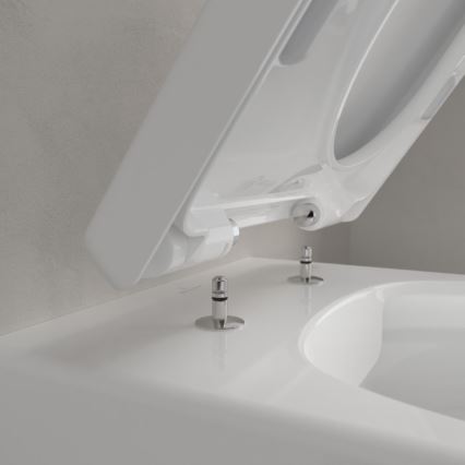 Villeroy & Boch 5656HRR1 - Závesné WC so sedátkom SoftClose AVENTO keramika/biela
