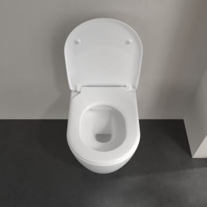 Villeroy & Boch 5656RSR1 - Závesné WC so sedátkom SoftClose AVENTO keramika/biela