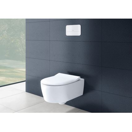 Villeroy & Boch 5656RSR1 - Závesné WC so sedátkom SoftClose AVENTO keramika/biela