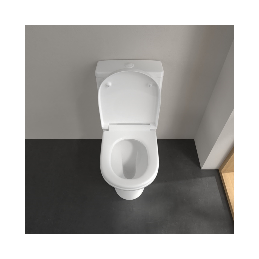 Villeroy & Boch 56581001 - Kombinované WC O.NOVO keramika/biela