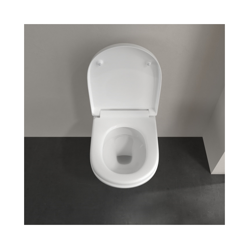 Villeroy & Boch 5660H101 - Závesné WC s WC sedátkom O.NOVO keramika/biela