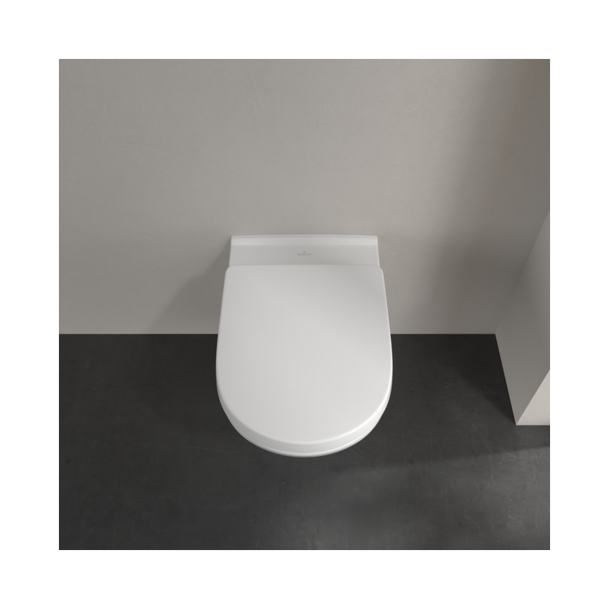 Villeroy & Boch 5660HR01 - závesné WC so SoftClose sedátkom O.NOVO, keramika/biela