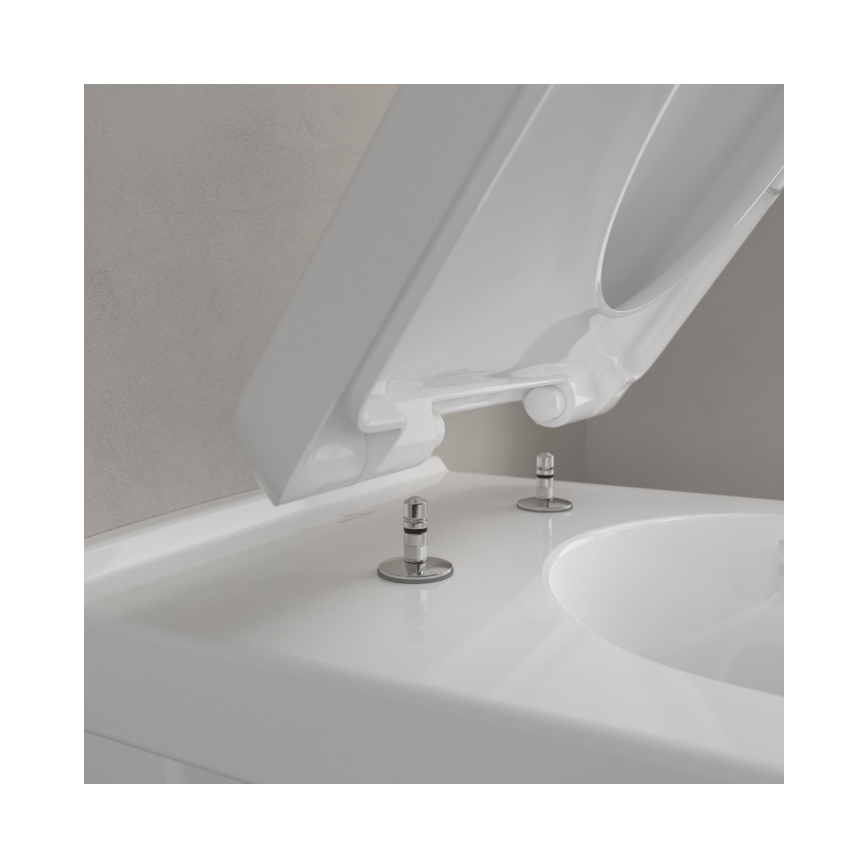 Villeroy & Boch 5660HR01 - závesné WC so SoftClose sedátkom O.NOVO, keramika/biela