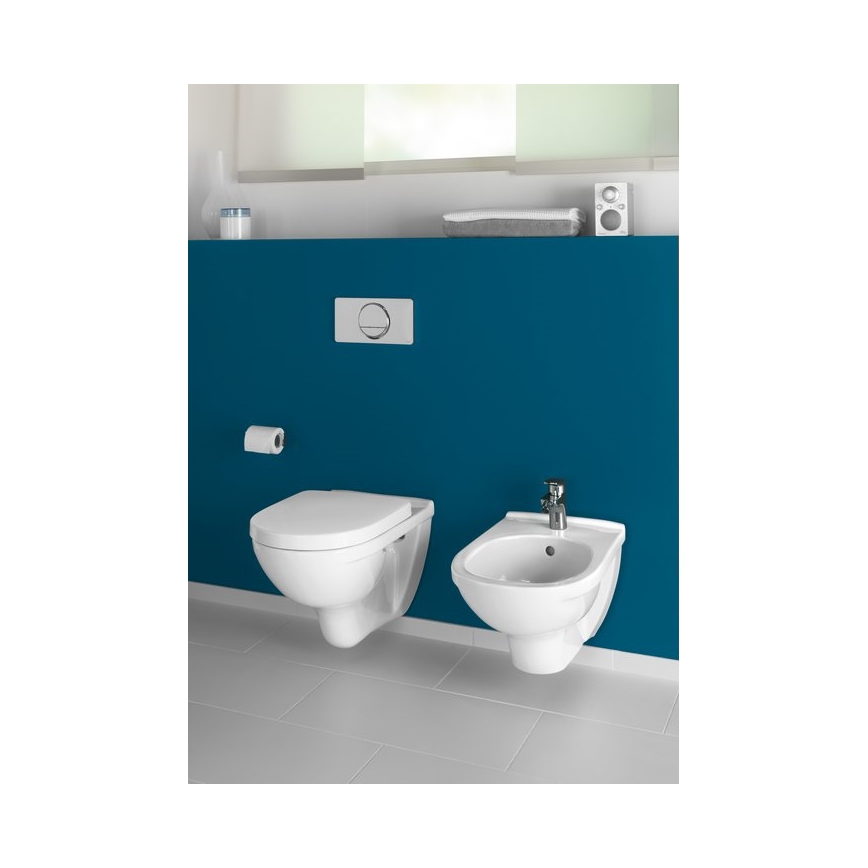 Villeroy & Boch 5660HR01 - závesné WC so SoftClose sedátkom O.NOVO, keramika/biela