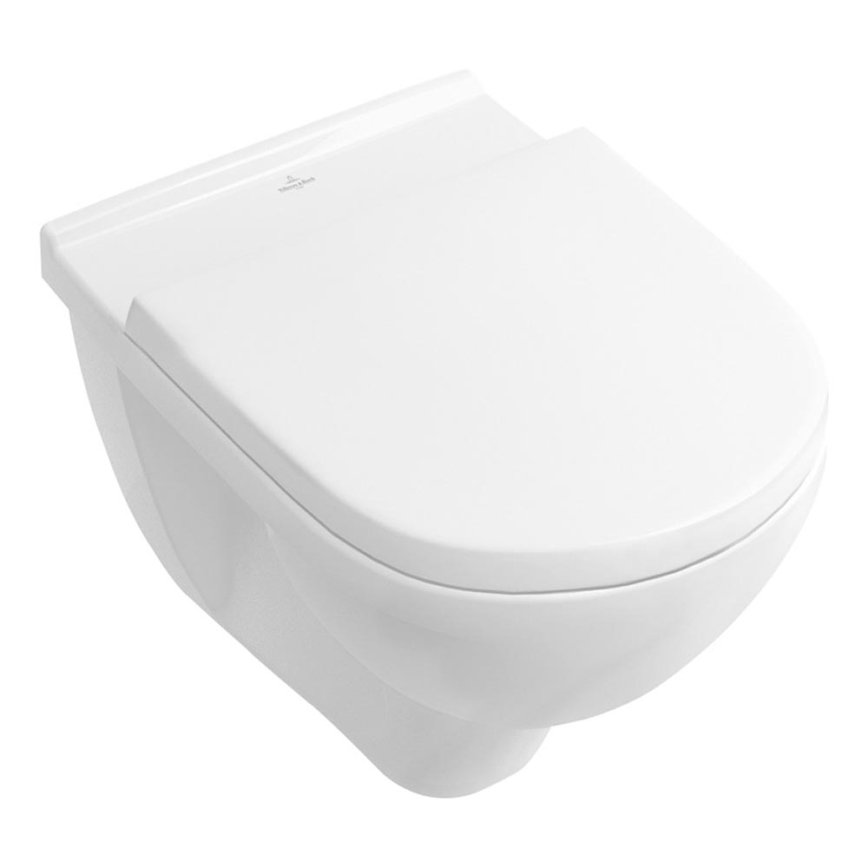 Villeroy & Boch 5660HR01 - závesné WC so SoftClose sedátkom O.NOVO, keramika/biela