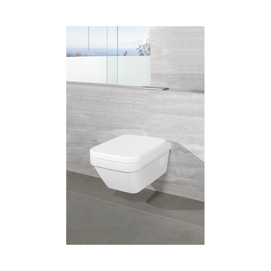 Villeroy & Boch 5685HR01 - Závesné WC so sedátkom SoftClose ARCHITECTURA keramika/biela