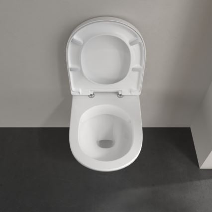 Villeroy & Boch 5688HR01 - Závesné WC s WC sedátkom SoftClose O.NOVO keramika/biela
