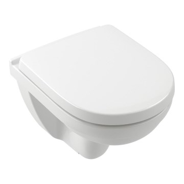 Villeroy & Boch 5688HR01 - Závesné WC s WC sedátkom SoftClose O.NOVO keramika/biela