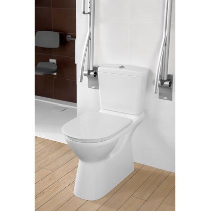 Villeroy & Boch 5760G101 - Splachovacia kombi WC nádrž O.NOVO zadný/bočný prívod biela