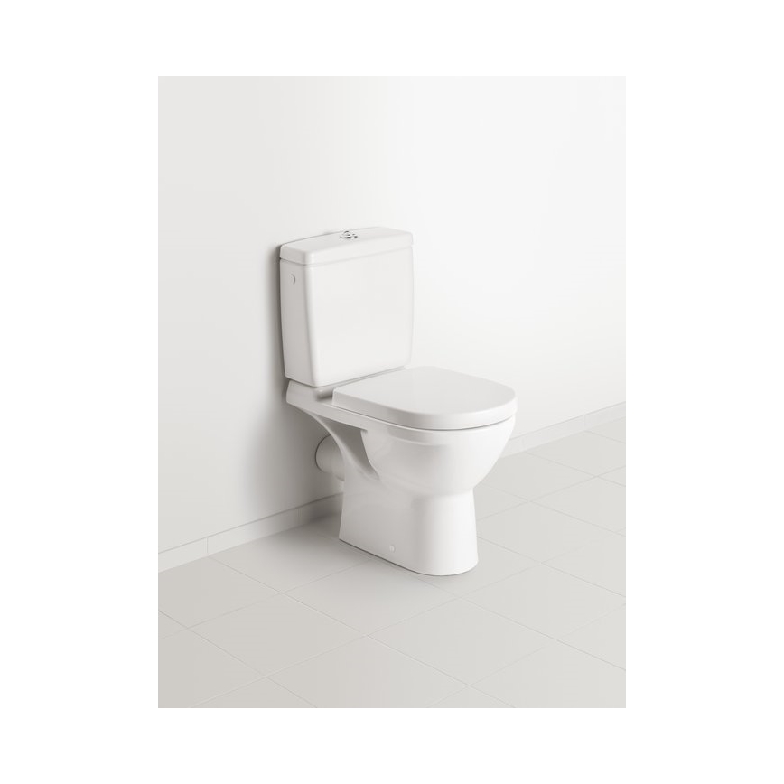 Villeroy & Boch 5788S101 - Splachovacia kombinovaná WC nádrž O.NOVO zadný/bočný prívod biela