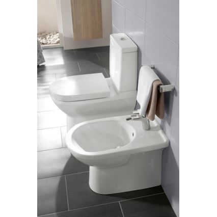 Villeroy & Boch 5788S101 - Splachovacia kombinovaná WC nádrž O.NOVO zadný/bočný prívod biela