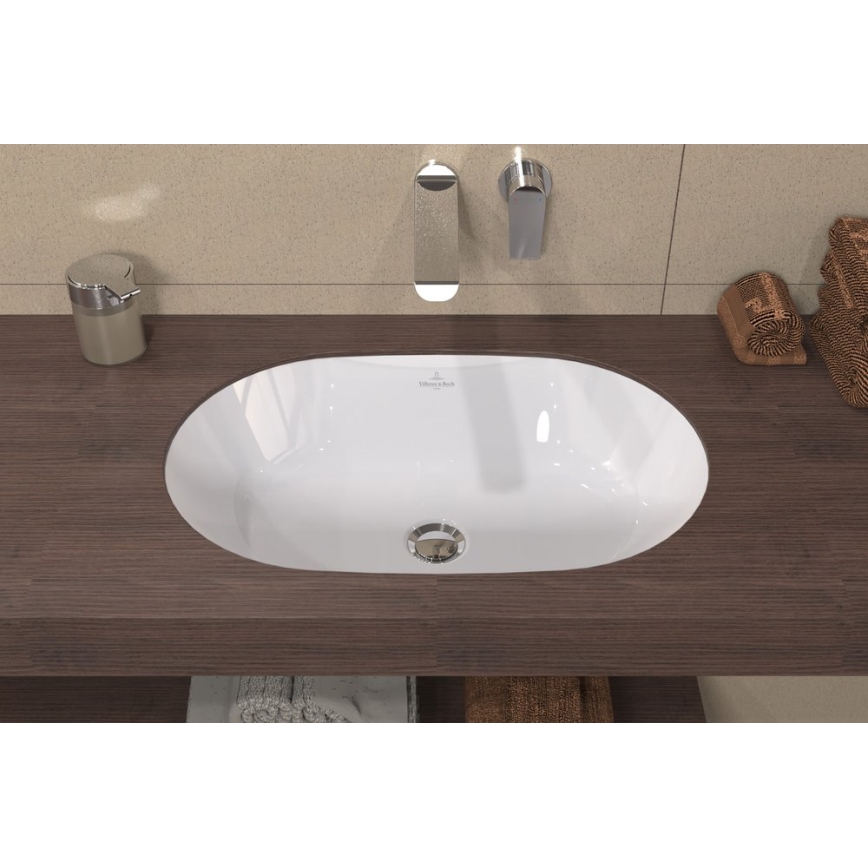 Villeroy & Boch 5A766001 - Zabudované umývadlo ARCHITECTURA 57x37,5 cm keramika/biela