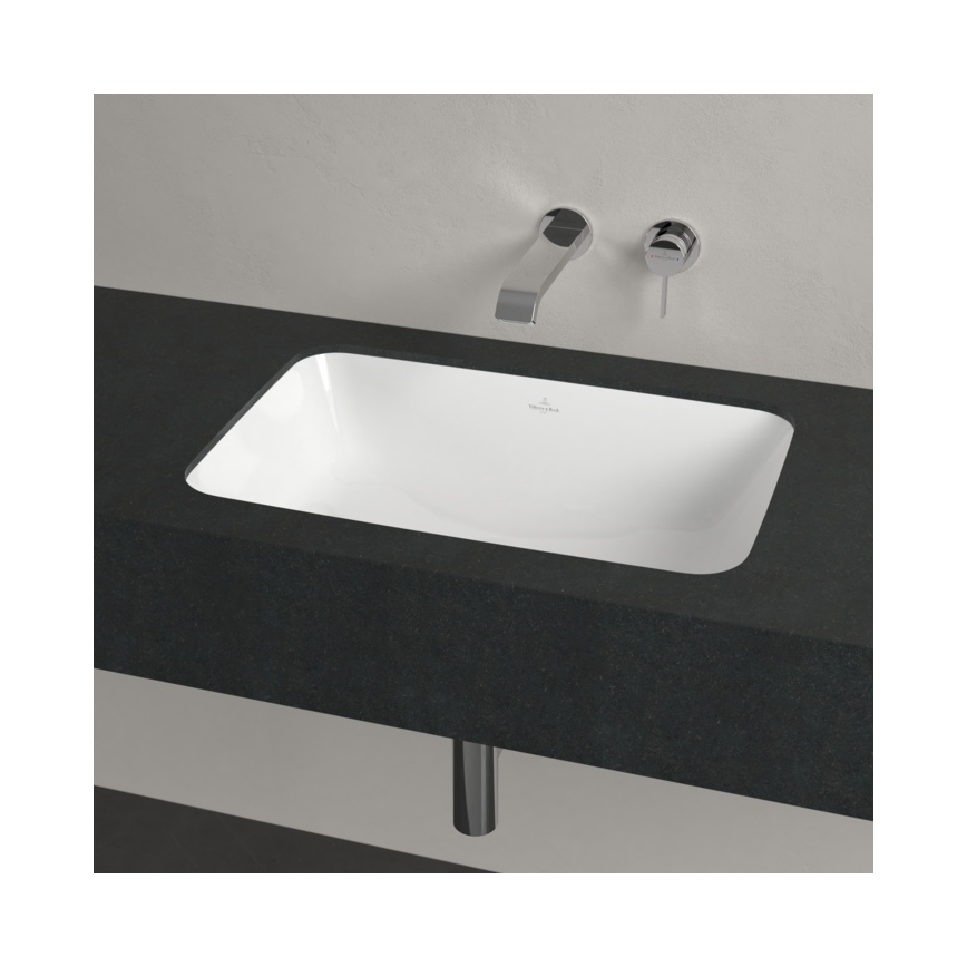 Villeroy & Boch 5A776001 - Zapustené umývadlo ARCHITECTURA 57x37 keramika/biela