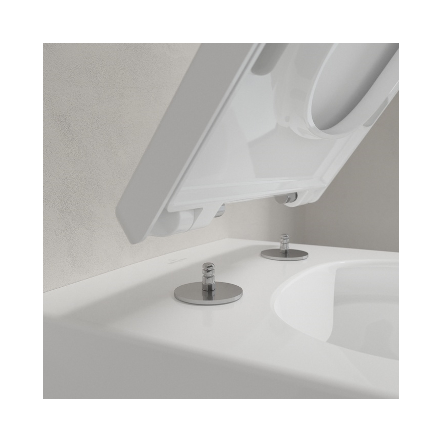 Villeroy & Boch 8M24S101 - WC sedátko SoftClose MEMENTO 2.0 biela