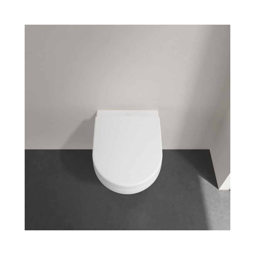 Villeroy & Boch 8M42S101 - WC sedátko SoftClose SUBWAY 3.0 biela