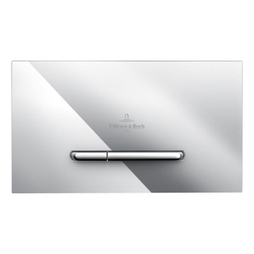 Villeroy & Boch 92218061 - Splachovacie tlačidlo VICONNECT lesklý chróm