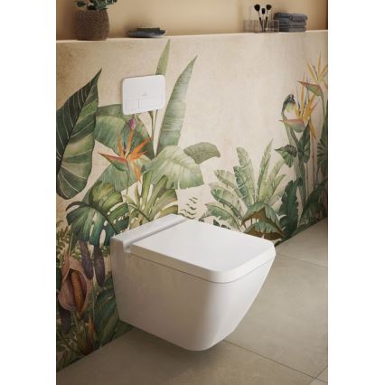 Villeroy & Boch 92249068 - Splachovacie tlačidlo VICONNECT biele