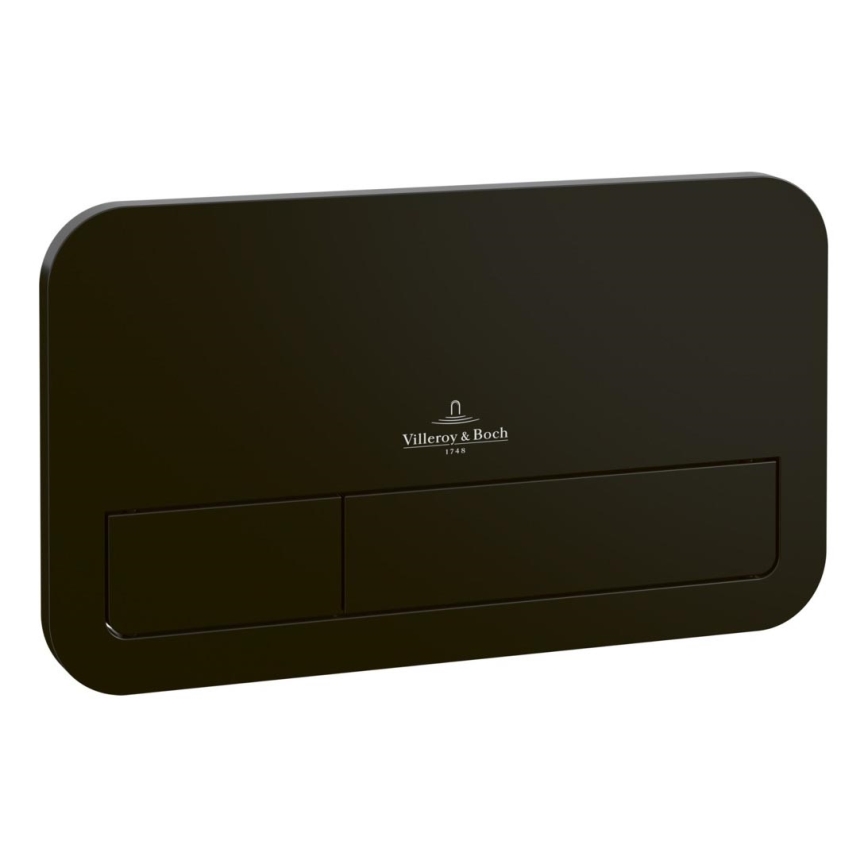 Villeroy & Boch 922490AN - Splachovacie tlačidlo VICONNECT čierne