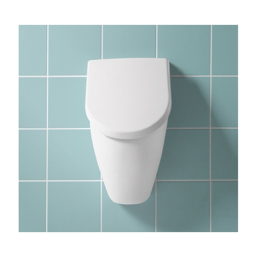 Villeroy & Boch 9956S101 - Veko pre pisoár SoftClose SUBWAY 2.0 biele
