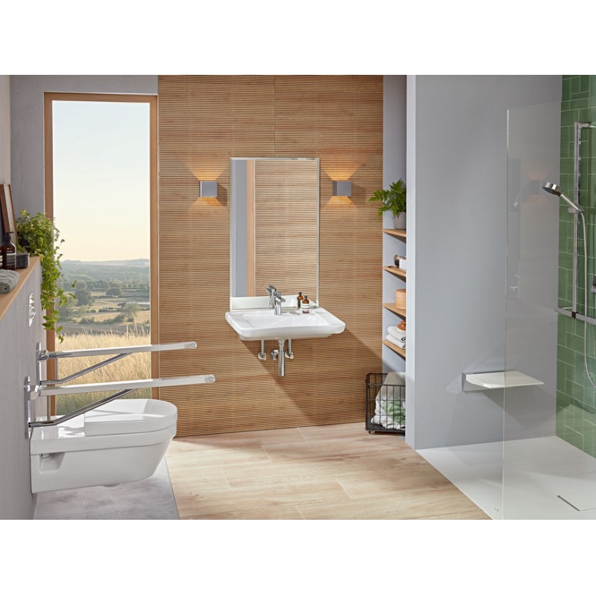 Villeroy & Boch 9M51B101 - WC sedátko SoftClose VICARE biele