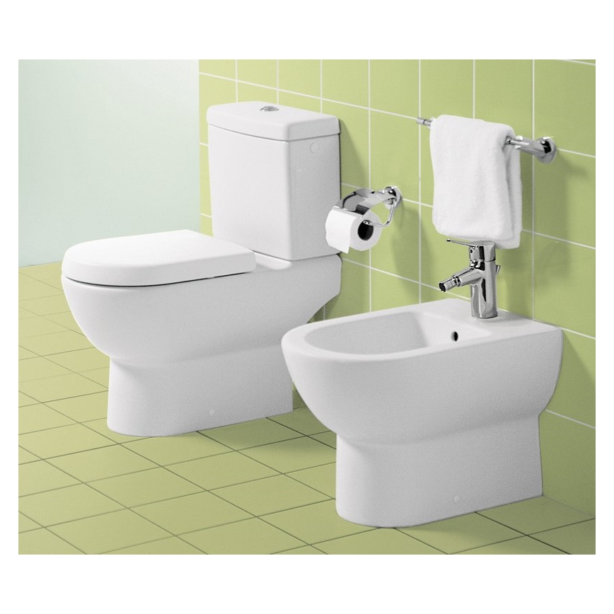 Villeroy & Boch 9M55S101 - WC sedátko SoftClose SUBWAY biela