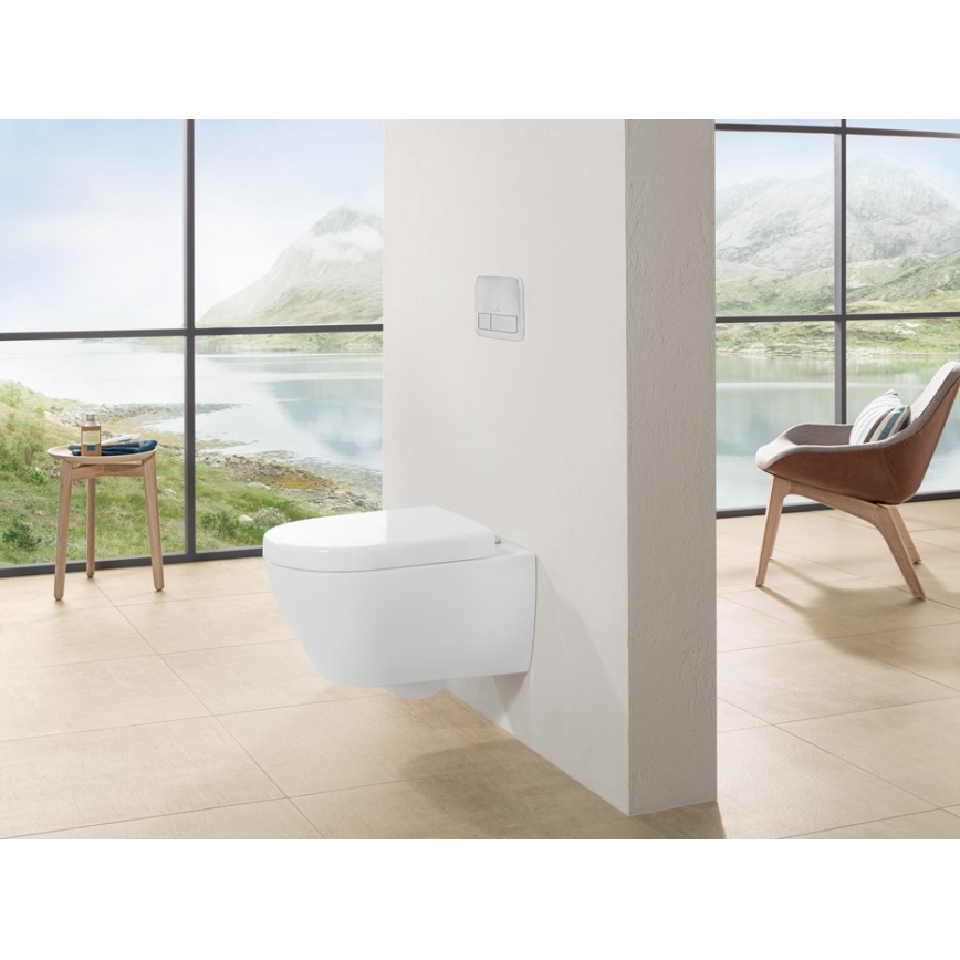 Villeroy & Boch 9M68Q101 - WC sedadlo SUBWAY 2.0 biela