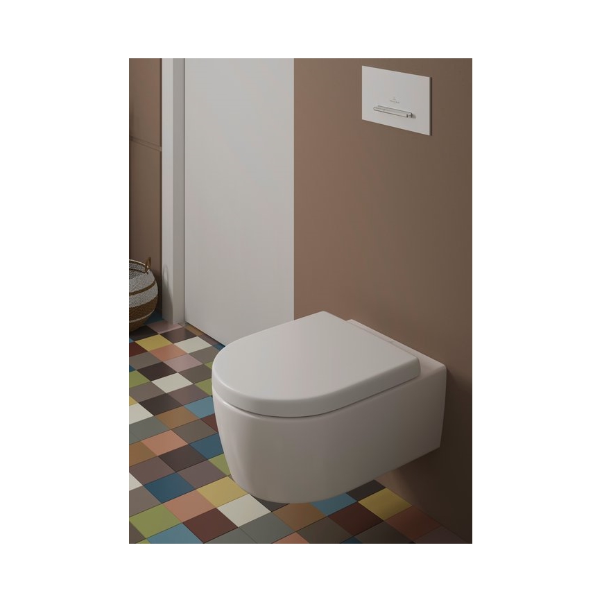 Villeroy & Boch 9M77C101 - WC sedátko SoftClose AVENTO biela