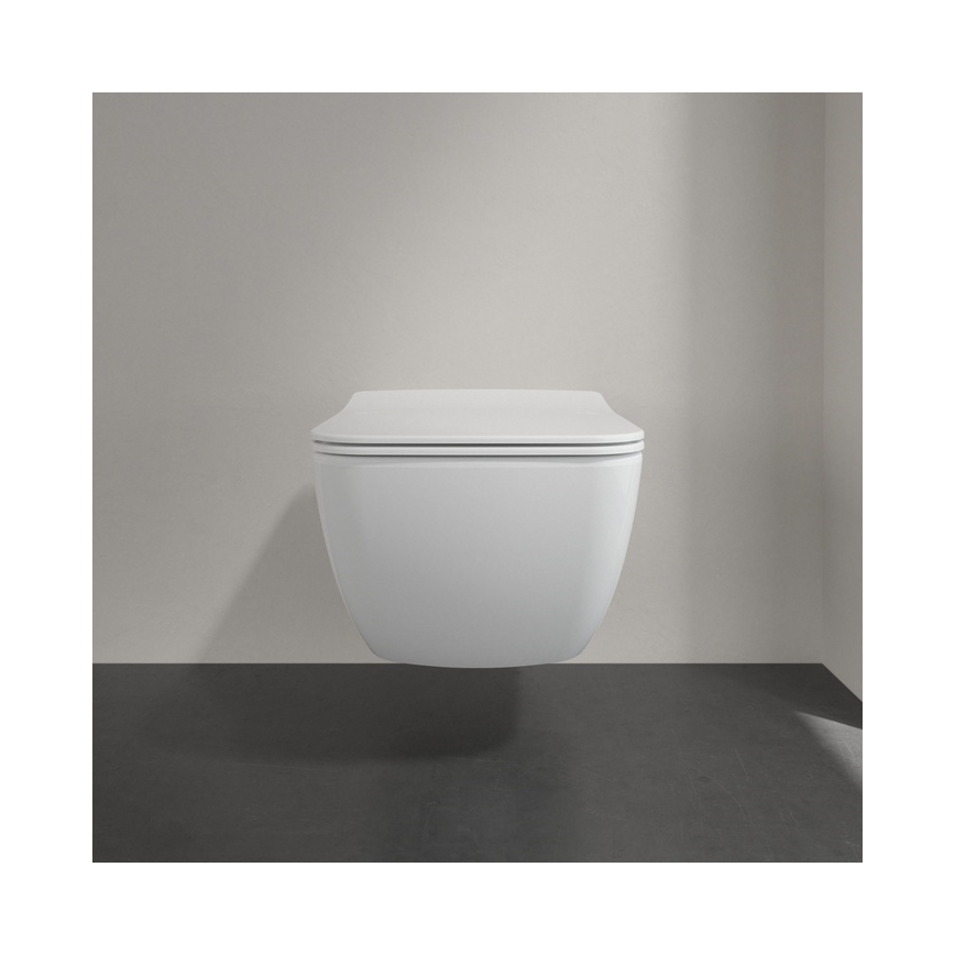 Villeroy & Boch 9M80S101 - WC sedadlo SoftClose VENTICELLO biela