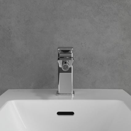 Villeroy & Boch TVB11200100061 - Bidetová batéria + vypúšťací ventil SUBWAY 3.0 lesklý chróm