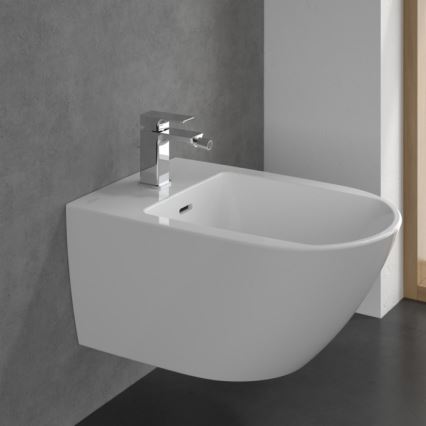 Villeroy & Boch TVB11200100061 - Bidetová batéria + vypúšťací ventil SUBWAY 3.0 lesklý chróm