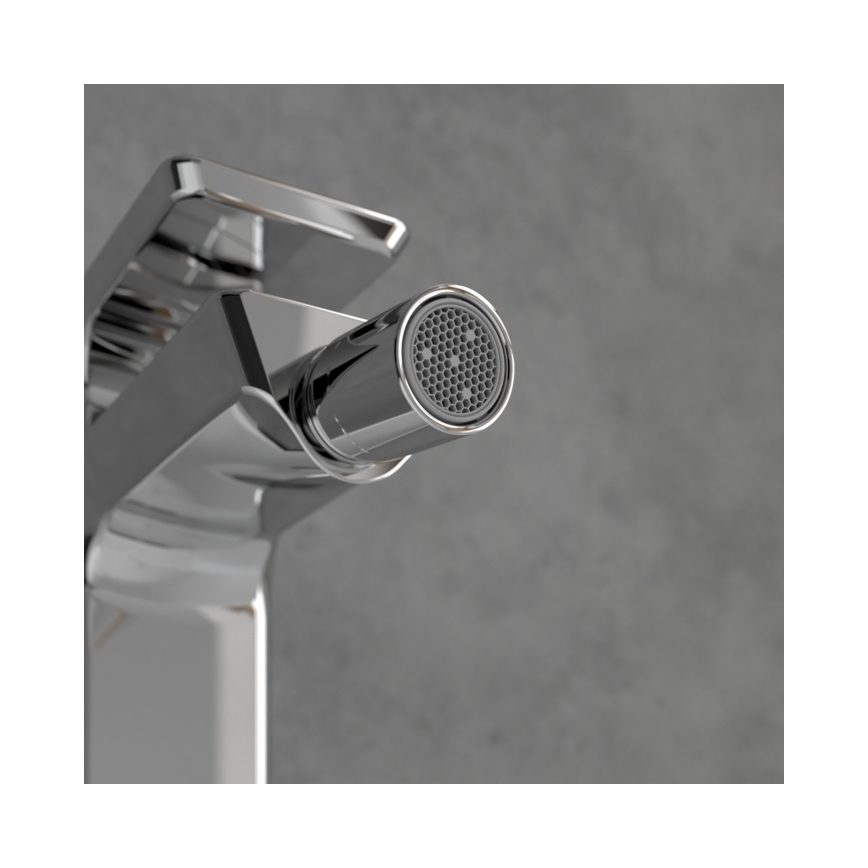 Villeroy & Boch TVB11200100061 - Bidetová batéria + vypúšťací ventil SUBWAY 3.0 lesklý chróm