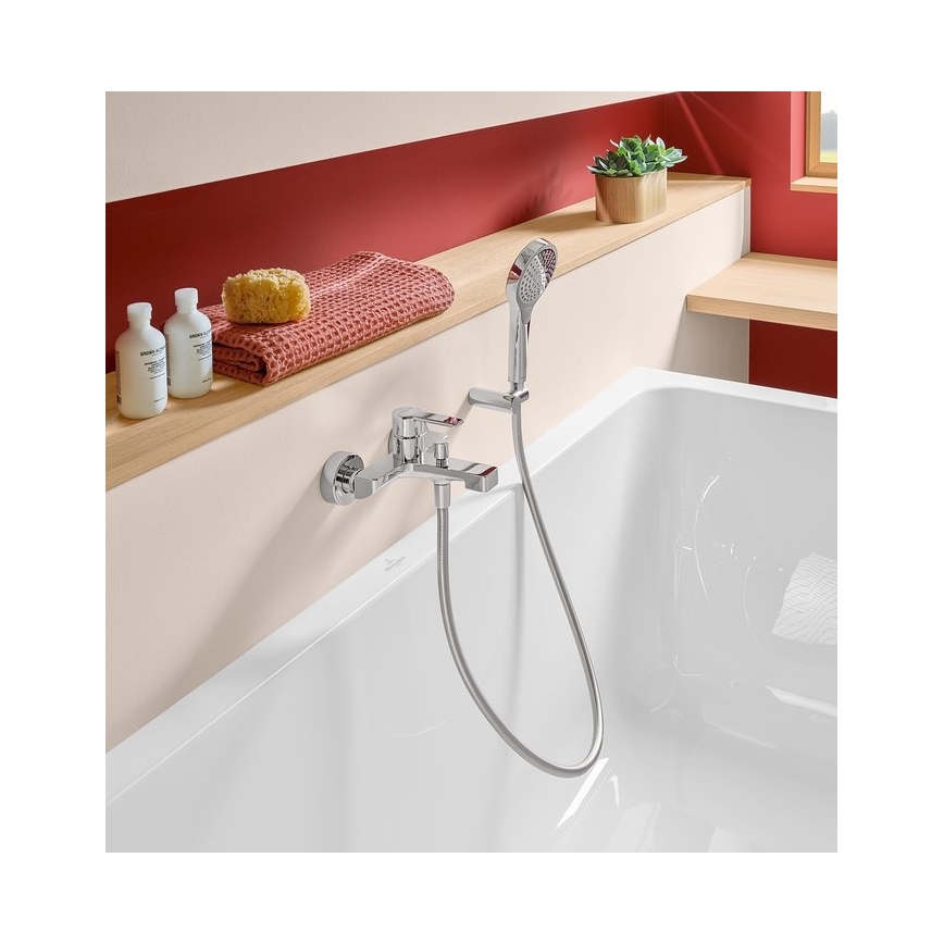 Villeroy & Boch TVT10300200061 - Vaňová batéria ARCHITECTURA lesklý chróm