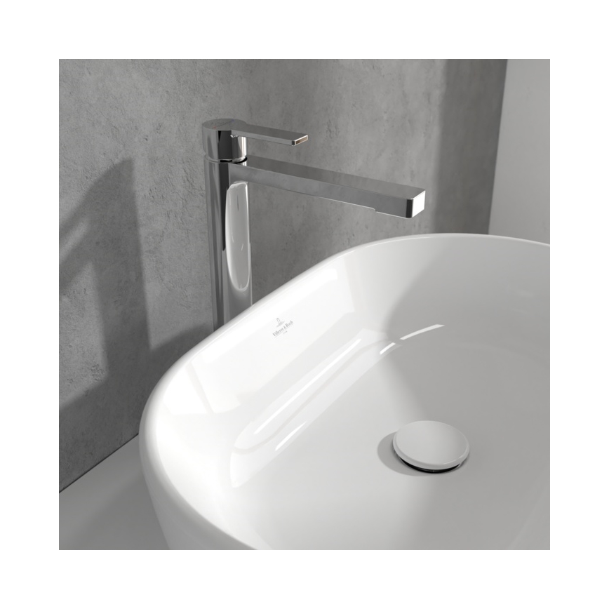 Villeroy & Boch TVW10300500061 - Umývadlová batéria + výpusť ARCHITECTURA 32,9 cm lesklý chróm