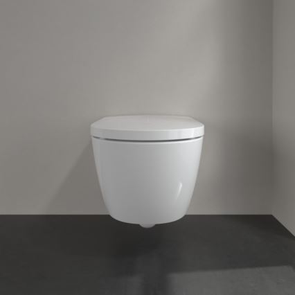 Villeroy & Boch V0E100R1 - Závesný bidet so sedátkom SoftClose VICLEAN keramika/biela +diaľkové ovládanie