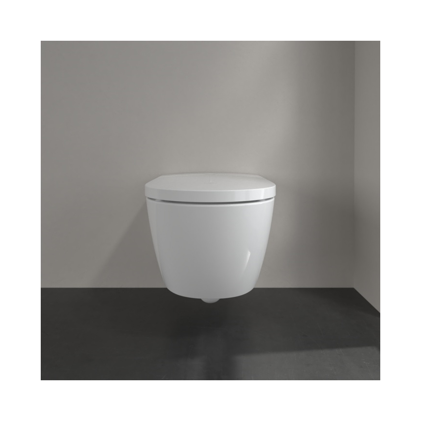 Villeroy & Boch V0E100R1 - Závesný bidet so sedátkom SoftClose VICLEAN keramika/biela +diaľkové ovládanie