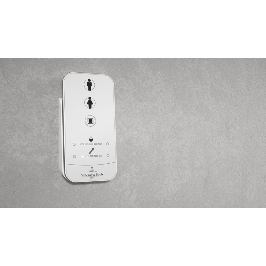 Villeroy & Boch V0E100R1 - Závesný bidet so sedátkom SoftClose VICLEAN keramika/biela +diaľkové ovládanie