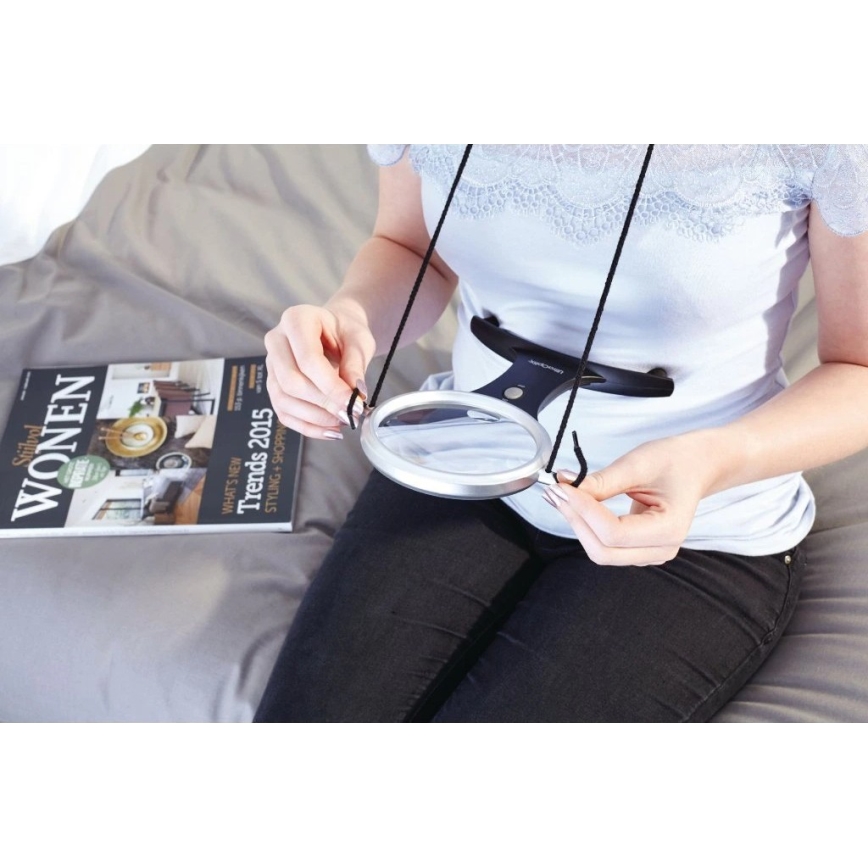 Vitility - Čítacia lupa s podsvietením