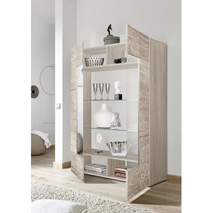 Vitrína ARIA dub sonoma