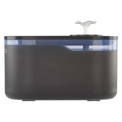 Vodná fontána pre domácich maznáčikov 2,6 l/5V šedá