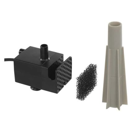 Vodná fontána pre domácich maznáčikov 2,6 l/5V šedá